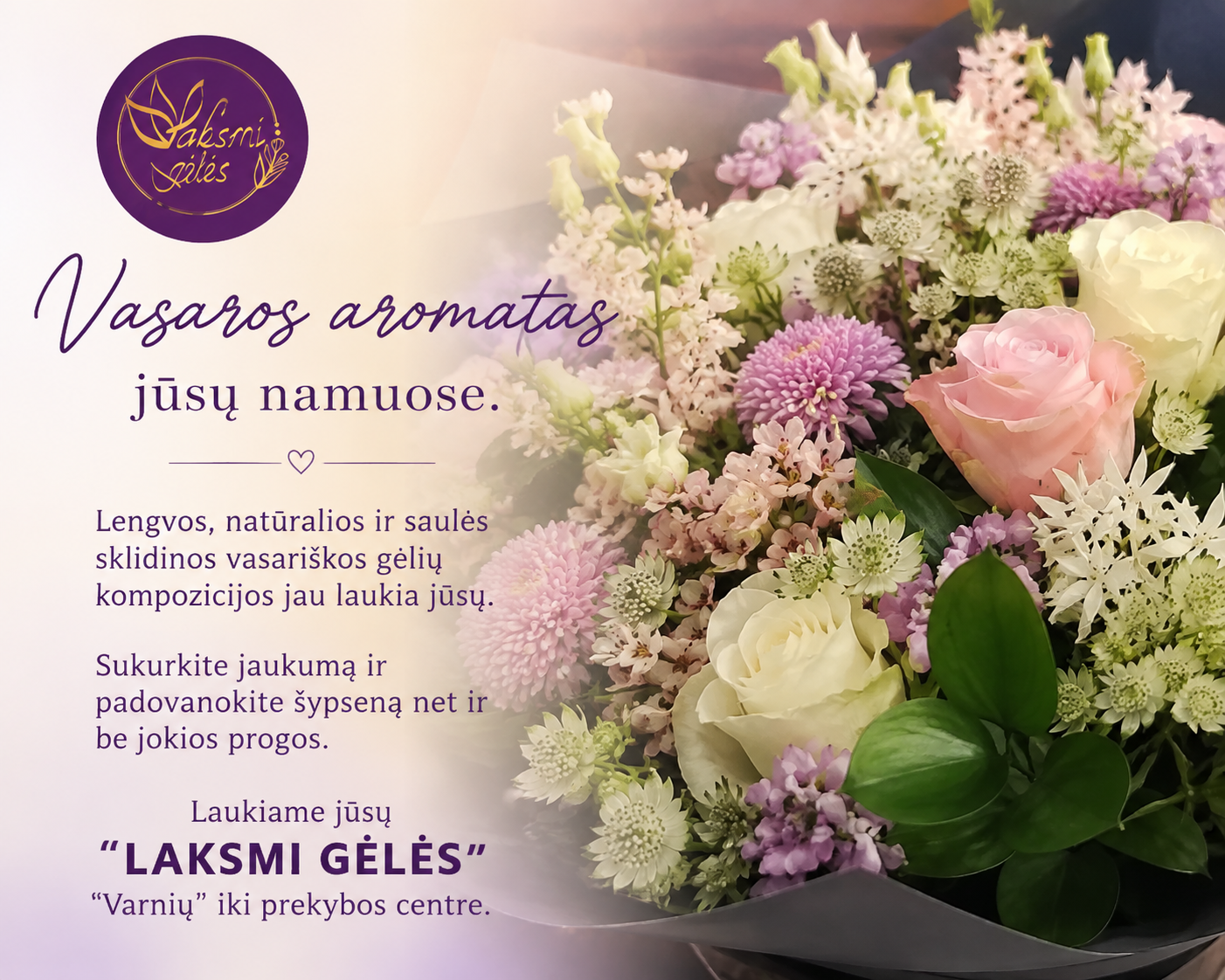 LAKSMI GĖLĖS