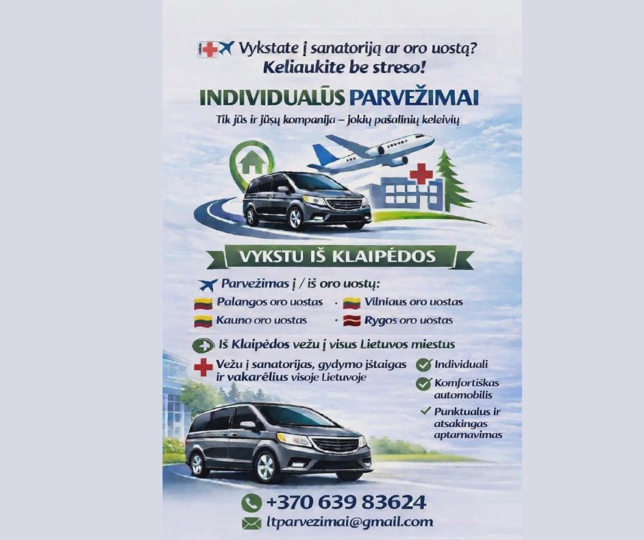 INDIVIDUALŲS PERVEŽIMAI