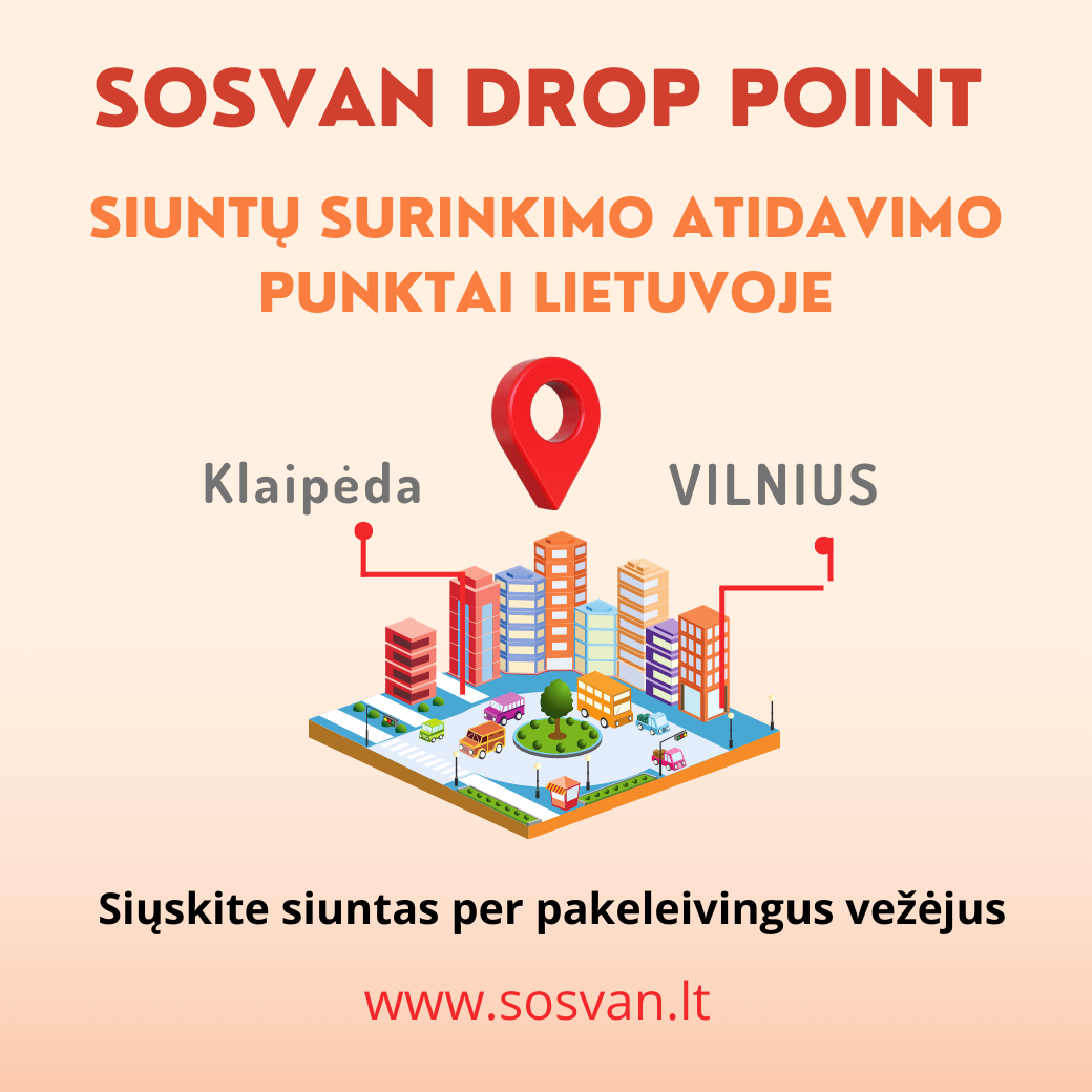 Sosvan siuntų surinkimo punktai!