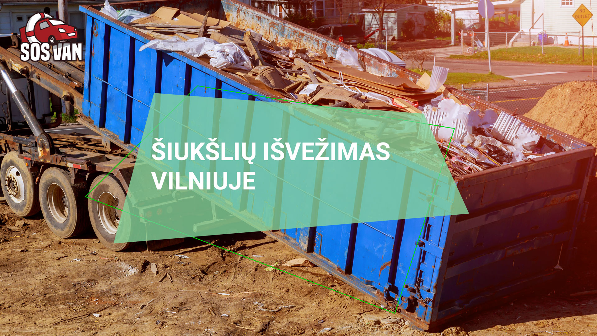 Šiukšlių išvežimas Vilniuje