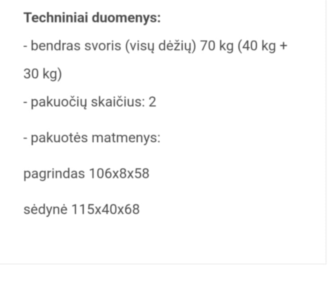 2 Dėžės Vilnius-Klaipėda